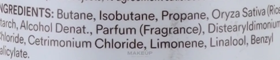 Trockenes Shampoo