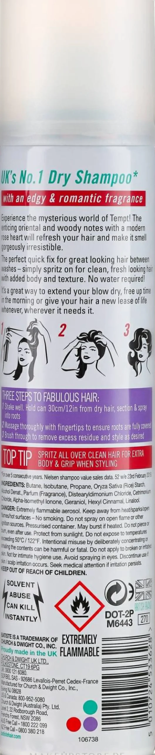 Trockenshampoo