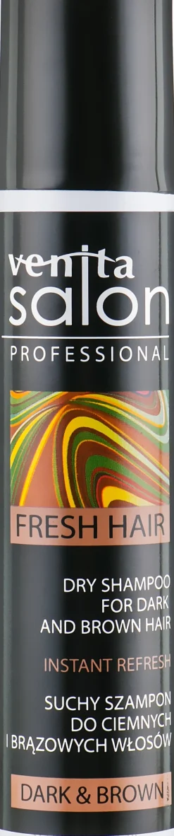 Trockenshampoo für dunkles und braunes Haar