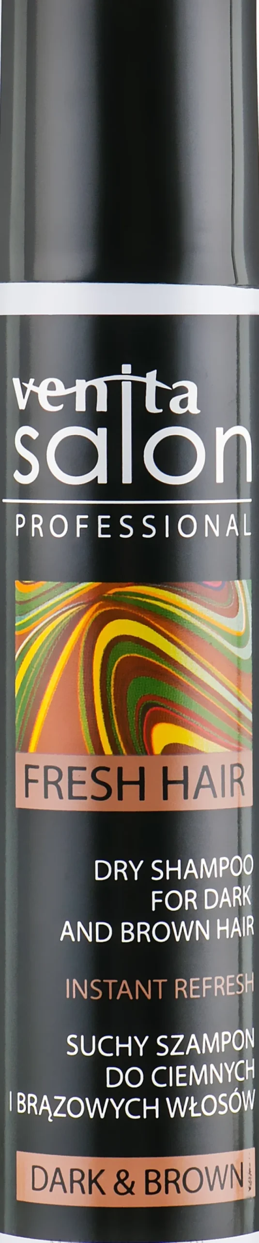 Trockenshampoo für dunkles und braunes Haar
