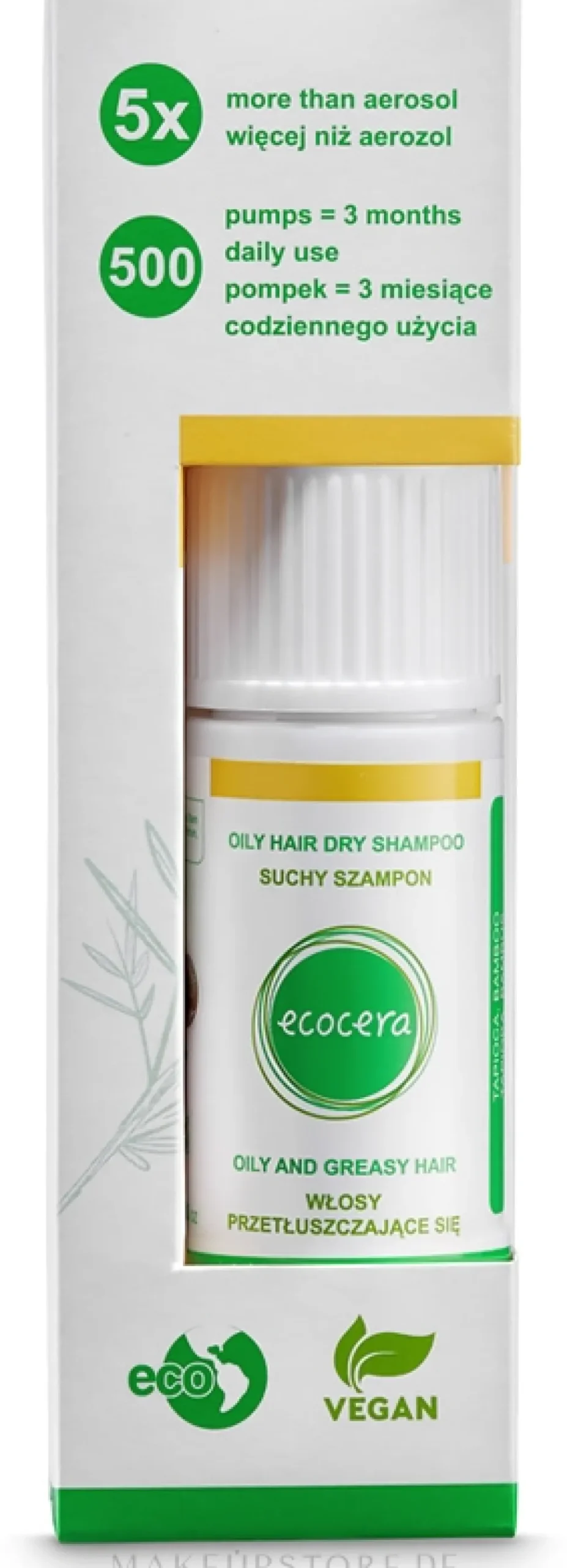 Trockenshampoo für fettiges Haar