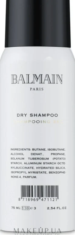 Trockenshampoo mit Arganöl und Seidenprotein