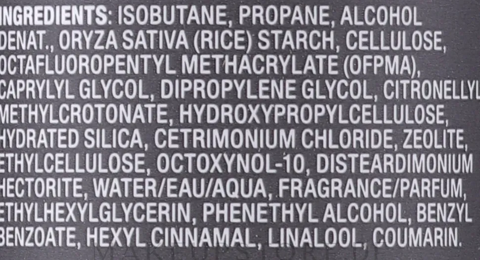 Trockenshampoo mit frischem Duft