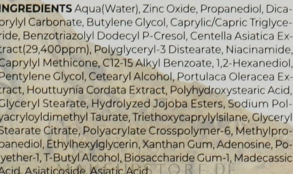 Ultraleichte Sonnenschutzcreme