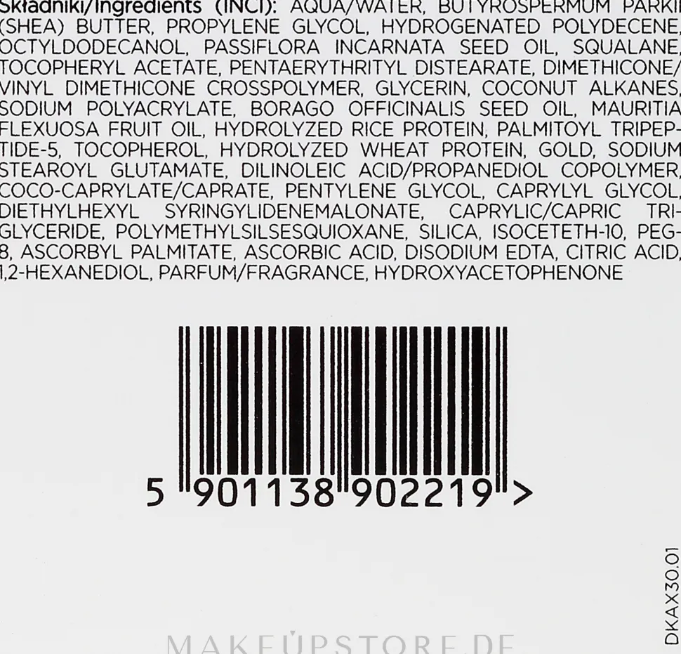 Verjüngende Creme mit Peptiden für Gesicht, Hals und Dekolleté