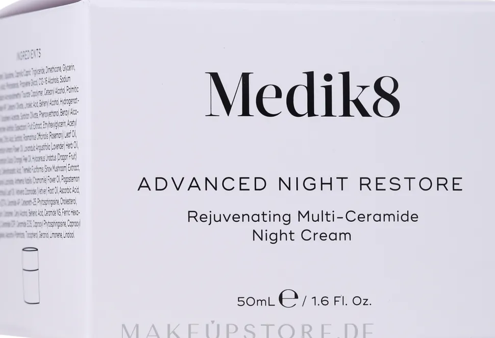Verjüngende Nachtcreme mit Multi-Ceramiden