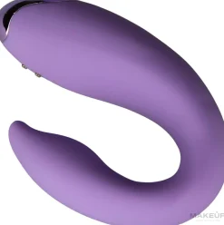 Vibrator für Paare mit Fernbedienung violett