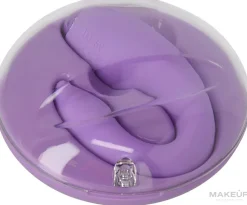 Vibrator für Paare mit Fernbedienung violett