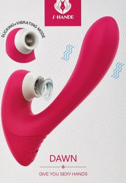 Vibrator mit 9 Vibrationsmodi violett