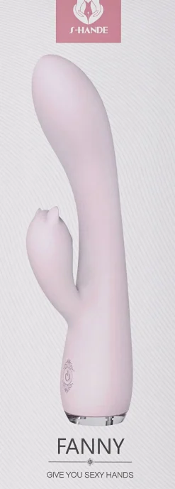 Vibrator mit Licht und 9 Vibrationsmodi in Hasenform