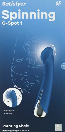 Vibrator zur G-Punkt-Stimulation blau