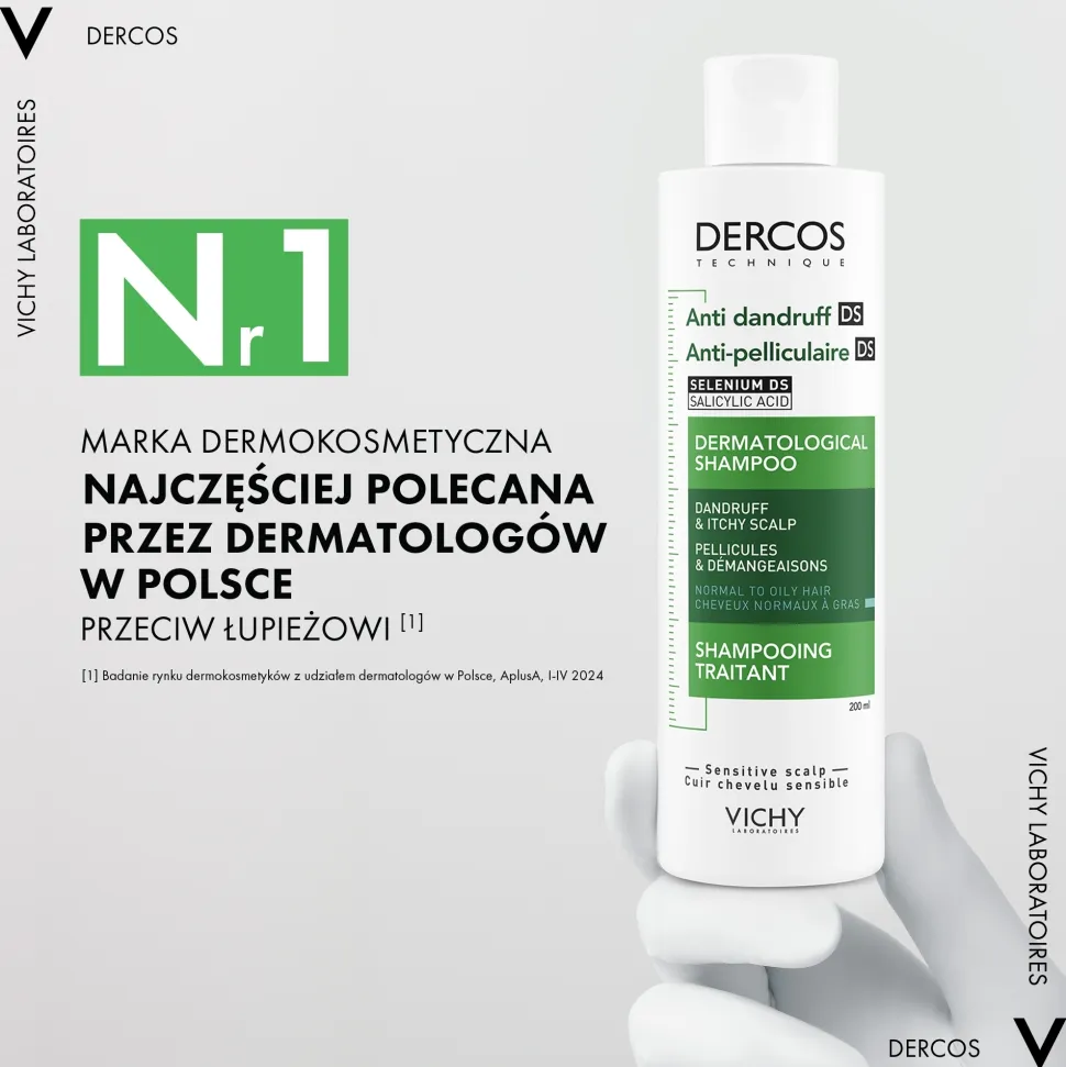 Vichy Dercos Anti-Pelliculaire Anti-Dandruff Shampooing