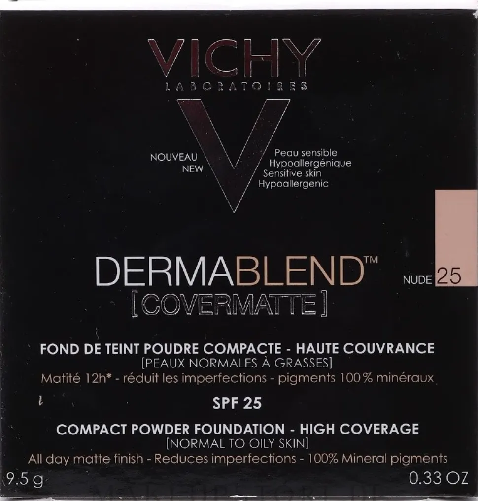 Vichy Dermablend Covermatte Compact Powder SPF 25