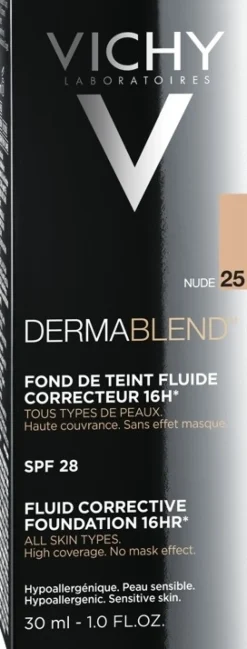 Vichy Dermablend Fluid Corrective Foundation 16HR
