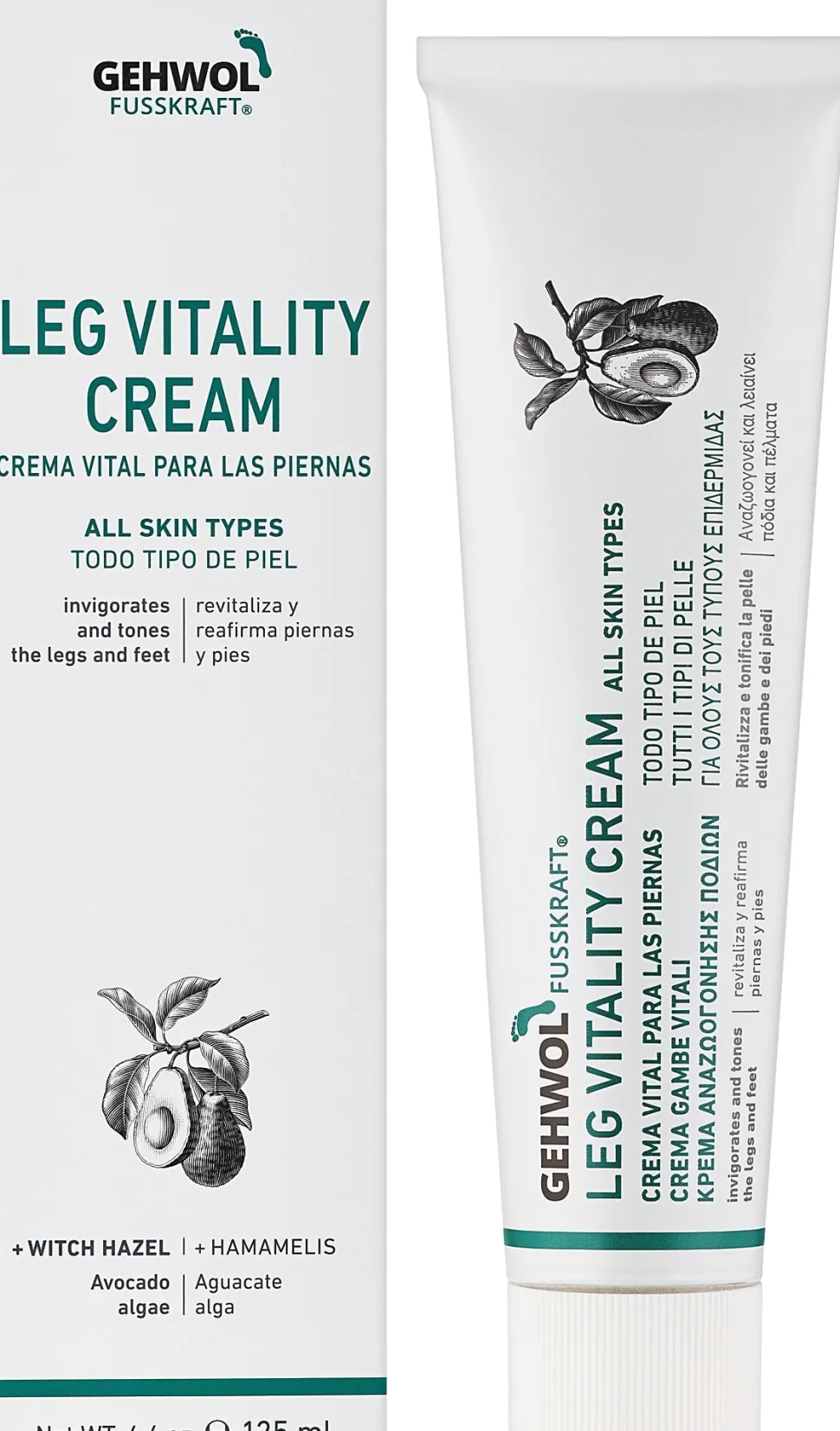 Vitalisierender Balsam für Füße und Beine
