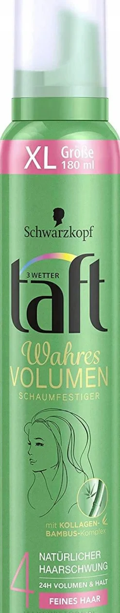 Volumen-Schaumfestiger für feines Haar Starker Halt