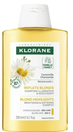 Volumen-Shampoo für blondes Haar mit Kamillenextrakt