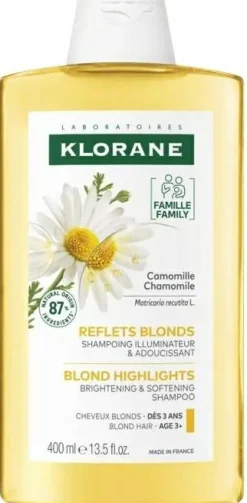 Volumen-Shampoo für blondes Haar mit Kamillenextrakt