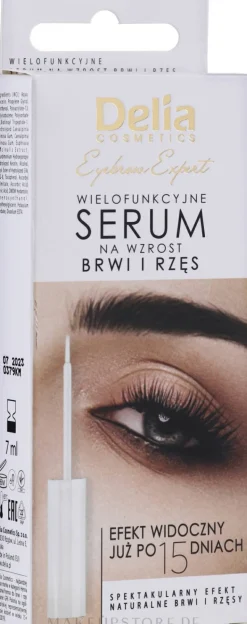 Wachstumsserum für Wimpern und Augenbrauen