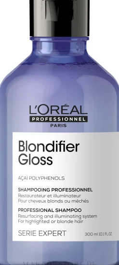 Wiederaufbauendes Gloss Shampoo für blondiertes Haar