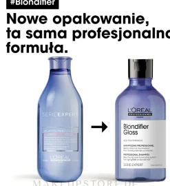Wiederaufbauendes Gloss Shampoo für blondiertes Haar