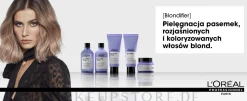 Wiederaufbauendes Gloss Shampoo für blondiertes Haar