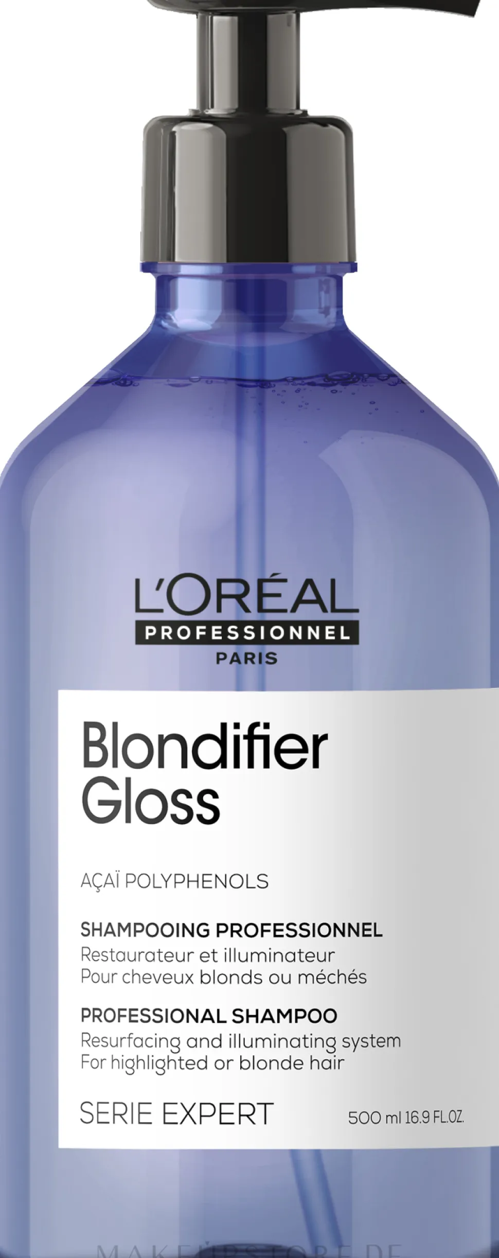 Wiederaufbauendes Gloss Shampoo für blondiertes Haar