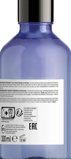 Wiederaufbauendes Gloss Shampoo für blondiertes Haar