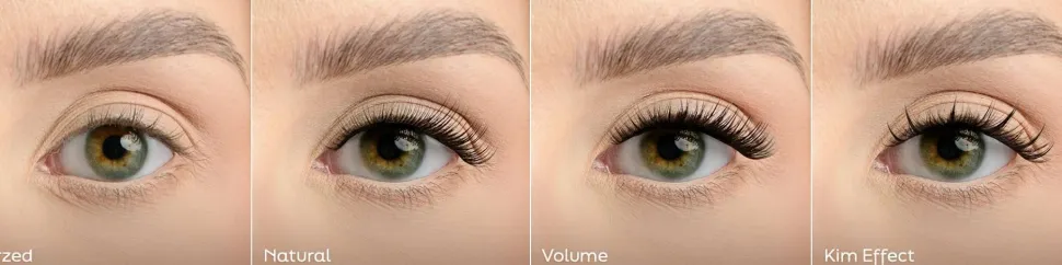Wonder Lashes Bonding Lashes Kim Effect (bond/seal/8ml + remover/4ml + eyelashes/36pcs)