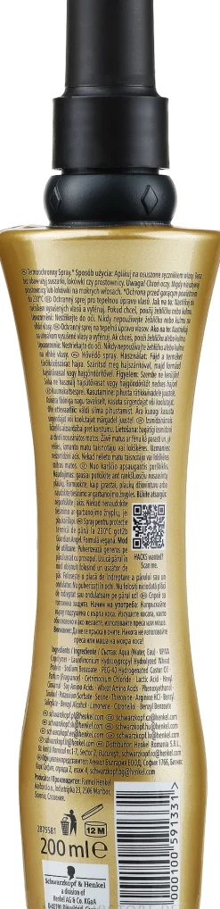 Wärmeschutz Haarspray