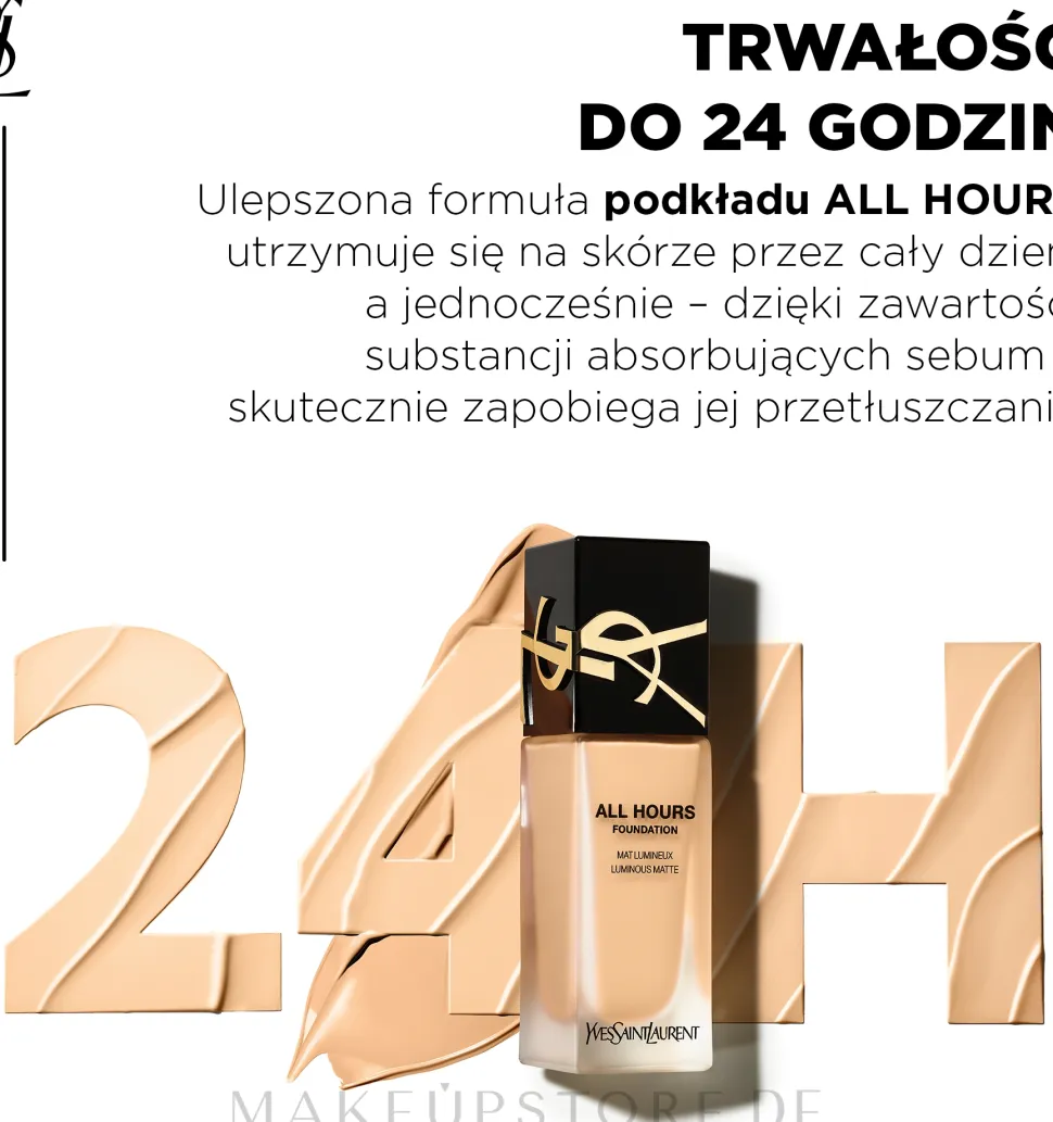 Yves Saint Laurent All Hours Foundation Luminous Matte