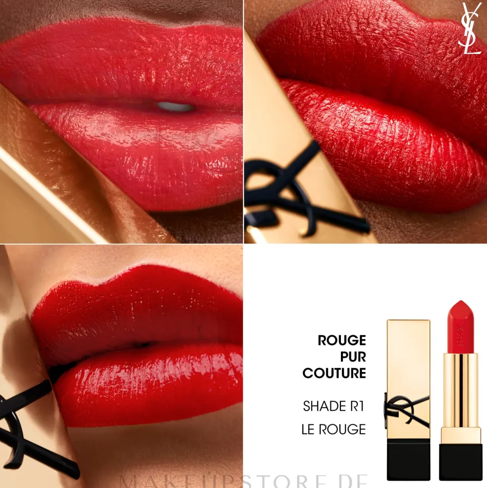 Yves Saint Laurent Rouge Pur Couture Caring Satin Lipstick