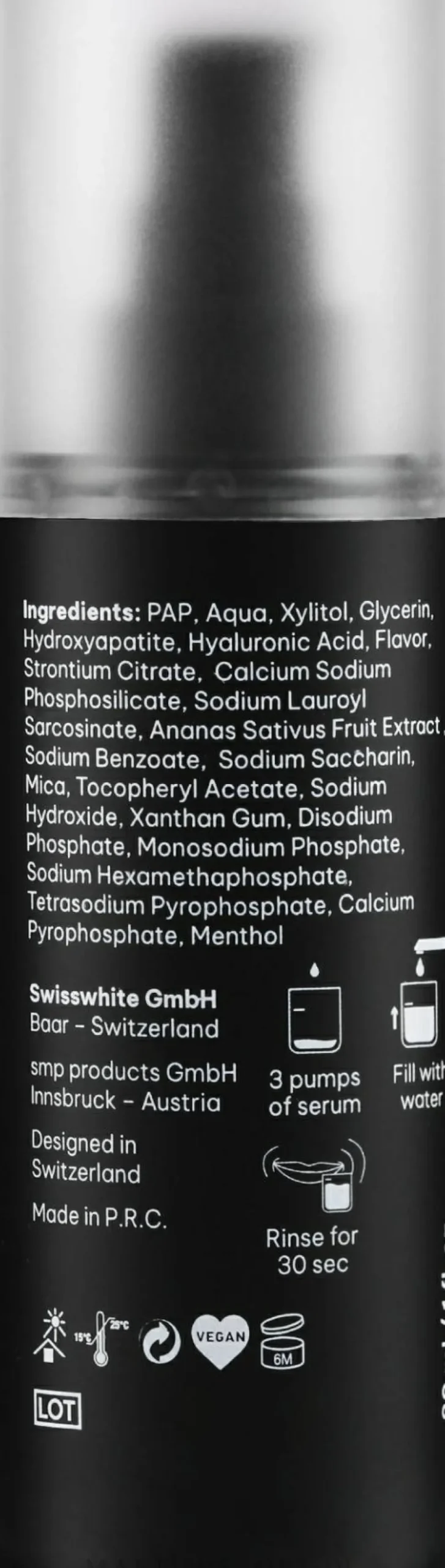 Zahnaufhellungsserum