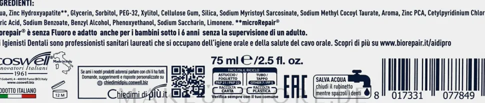 Zahnpasta für empfindliche Zähne