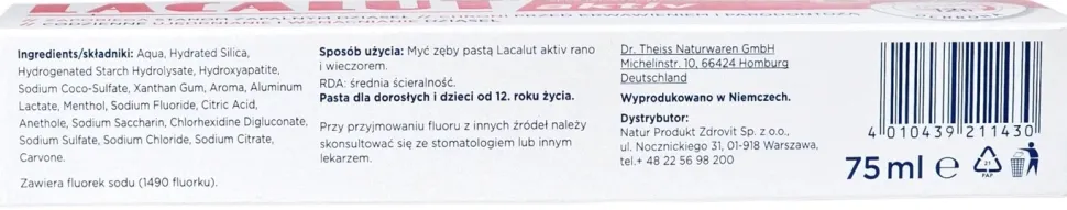 Zahnpasta gegen Parodontose