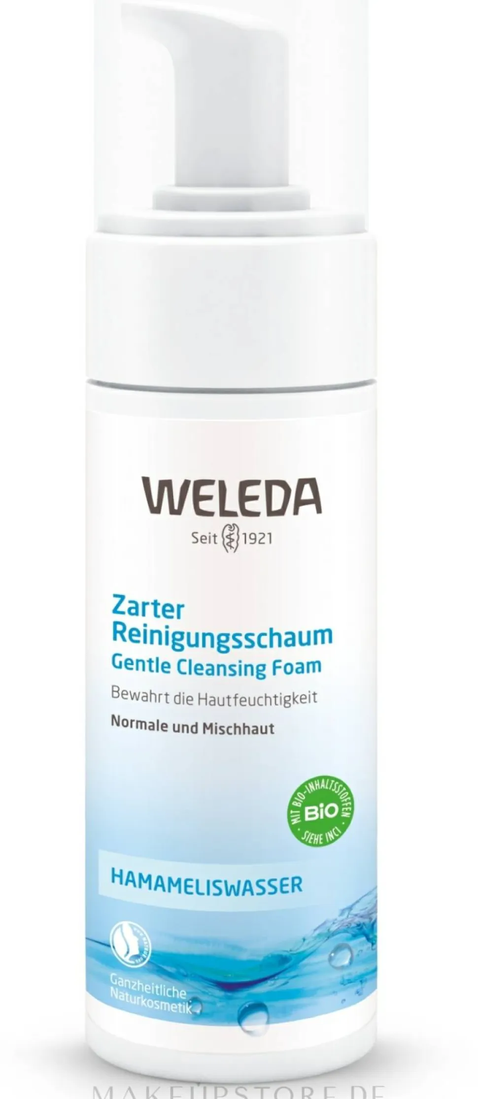 Zarter Reinigungsschaum für das Gesicht