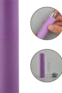 Zerstäuber für Parfüm, 10 ml, pastelllila