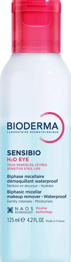 Zwei-Phasen-Mizellenwasser zum Abschminken für Augen und Lippen